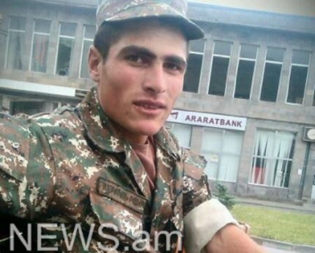 Hərbçi yoldaşını öldürən erməni əsgər tutuldu
