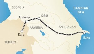 Bakı-Tbilisi-Qars dəmir yolu layihəsi 2017-ci ilin əvvəlində istifadəyə veriləcək