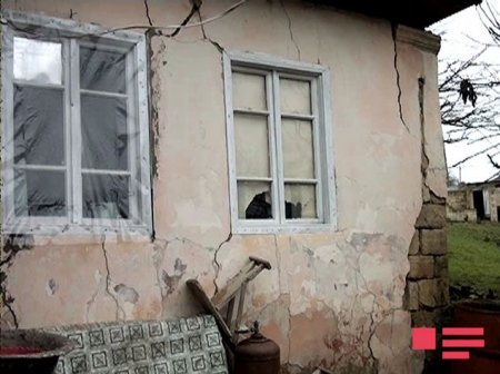 Sürüşmə nəticəsində Şamaxıda yol dağılıb, 400 evə ziyan dəyib