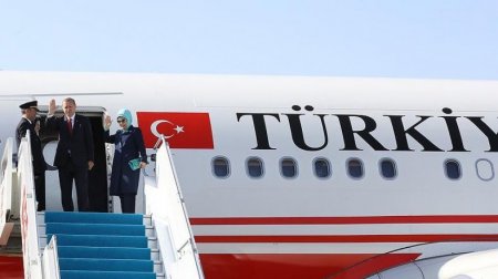 Türkiyə prezidentinin Rusiyaya səfəri başlayıb