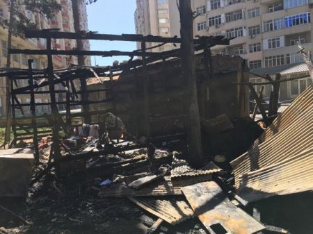 Ramin Hacılının evi yandı - 