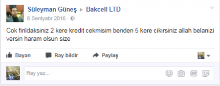 "Bakcell"in 4 rəqəmli FIRILDAĞI– 