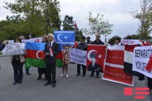 Bakıda Kürdüstanın müstəqilliyi əleyhinə aksiya keçirildi - 