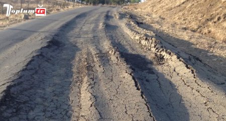 Milyonların talan edildiyi Lerikdəki o yol açılmadan dağıldı - 