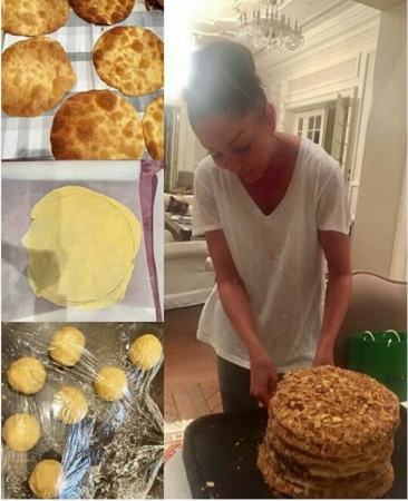 Birinci xanım öz əlləri ilə tort hazırladı, Leyla Əliyeva paylaşdı - 