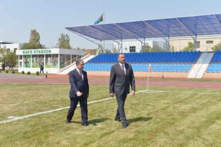 İcra başçısı prezidentin açılış etdiyi stadionu sökdürdü - 