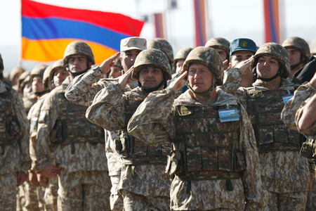 Erməni ordusunda yoxlamalar: 