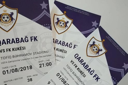 “Qarabağ” – “Arsenal” oyununa satılan biletlərin sayı açıqlandı