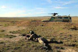Azərbaycan ordusunun hərbi birliyində döyüş atışlı təlim keçirilib