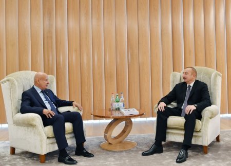 Prezident İlham Əliyev ISESCO-nun baş direktoru ilə görüşüb