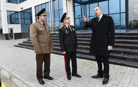 Prezident FHN-in idman-sağlamlıq klubunun açılışında -