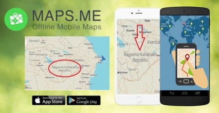 Məşhur "maps.me" şirkətindən Azərbaycana qarşı BÖYÜK TƏXRİBAT -