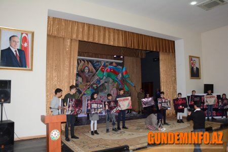 Tərtərdə Xocalı soyqırımının qurbanları yad edildi