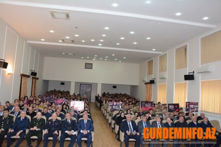 Tərtərdə Xocalı soyqırımının qurbanları yad edildi