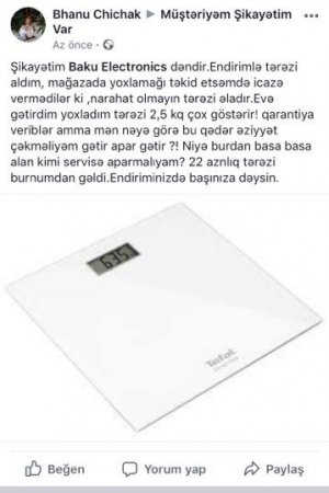 “Baku Electronics”in endirimli malları niyə xarab çıxır?