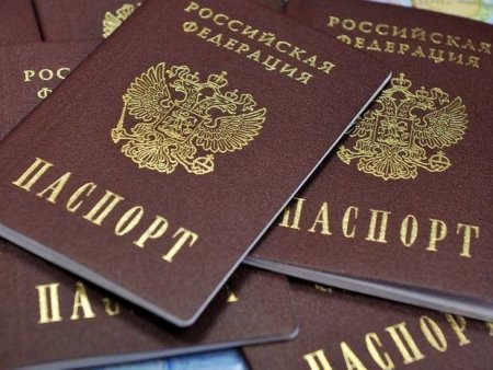 “Donetsk Respublikası”nda Rusiya pasportu üçün uzun növbə