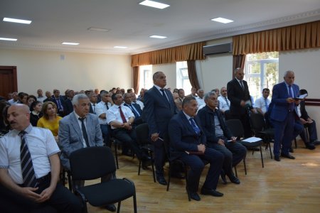 Tərtər rayonunda kənd təsərrüfatının inkişafı ilə bağlı müşavirə keçirildi -