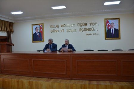 Tərtər rayonunda kənd təsərrüfatının inkişafı ilə bağlı müşavirə keçirildi -