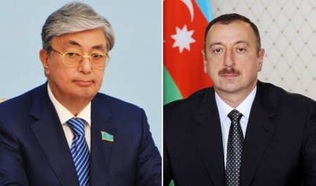 Azərbaycan Prezidenti Qazaxıstanın yeni Prezidentinə telefonla zəng edib