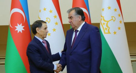 Azərbaycanın Baş naziri Tacikistan Prezidenti ilə görüşüb