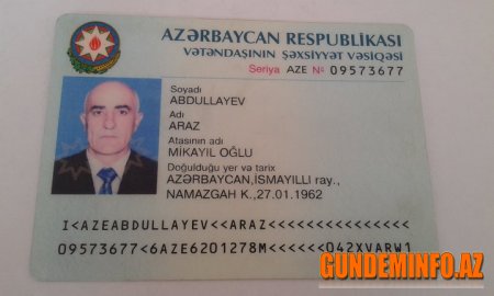 Mirdamət Sadıqovun müavinindən prezidentə 