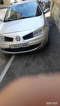 Bakıda polis avtomobili qəza törədib - 