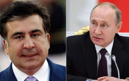 Saakaşvili Putini siçanla oynayan pişiklə müqayisə etdi