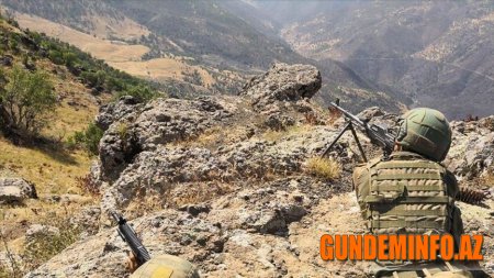Türkiyə ordusu "Pəncə" əməliyyatı çərçivəsində 68 terrorçunu məhv edib