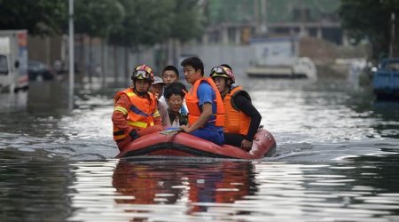 Çin dağlarında güclü yağışlar nəticəsində 9 nəfər həyatını itirib