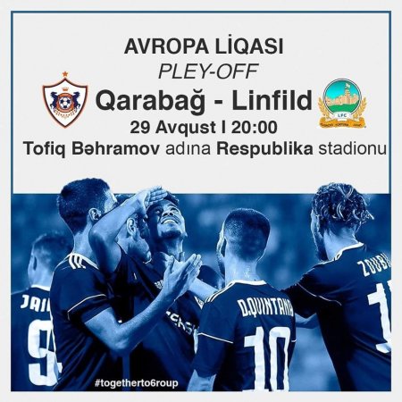 "Qarabağ" - "Linfild" oyununa 13 min bilet satılıb