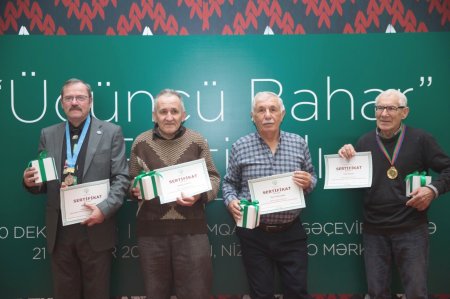 Azərbaycanda ilk dəfə yaşlıların festivalı keçirilib