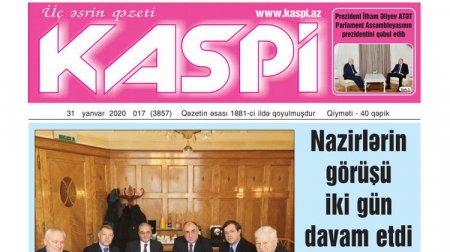 Kaspi” qəzetinin kollektivi Prezidentə müraciət etdi