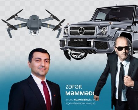 Görüşə “Qalik”lə gedən, seçicilərindən dron və cangüdənlə qorunan namizəd: 