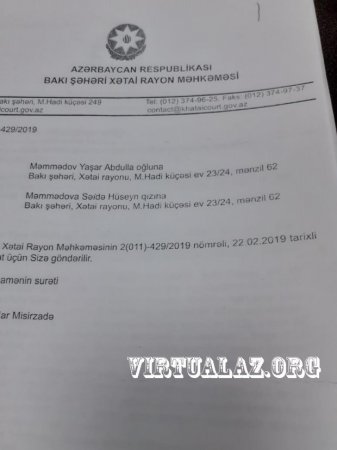 Bakıda tənha ananın mənzili necə qəsb olundu...