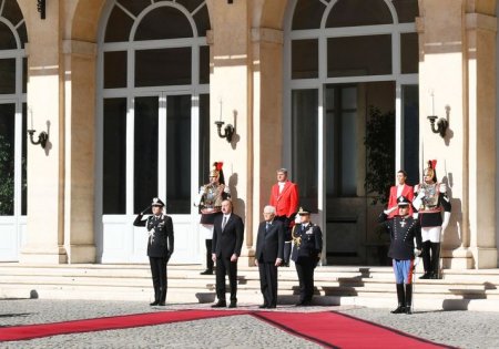 Prezident İlham Əliyevin Romada rəsmi yolasalma mərasimi olub -