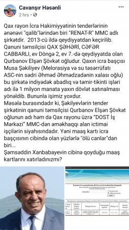 İcra başçısının adamıdır, həm DOST-dadır, 