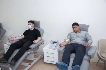 Nərimanov rayonu da qanvermə aksiyasına qoşuldu Nərimanov rayonu da qanvermə aksiyasına qoşuldu