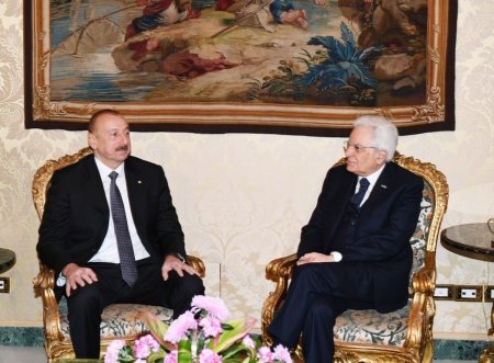 Prezident İlham Əliyev italiyalı həmkarına məktub göndərib