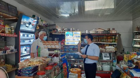 “Araz supermarket”in 7 mağazasında karantin qaydaları pozuldu