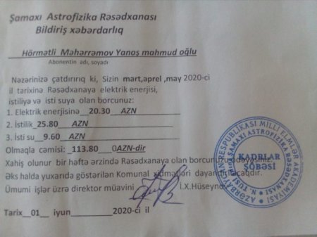 Şamaxı Astrofizika Rəsədxanası inkişaf edir… Amma necə? - Şamaxı Astrofizika Rəsədxanası inkişaf edir… Amma necə? -