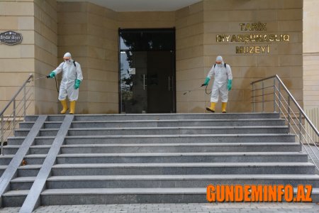 Tərtər rayonu ərazisində mütəmadi olaraq dezinfeksiya işləri aparılır