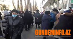 Mingəçevirdə etiraz aksiyası - 