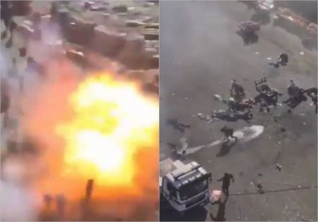 Bağdaddakı terrorun 