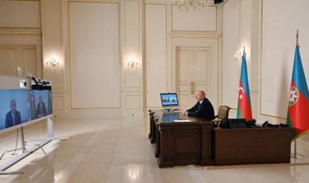 Azərbaycan Prezidenti ABŞ Etnik Anlaşma Fondunun prezidenti və təsisçisini qəbul edib
