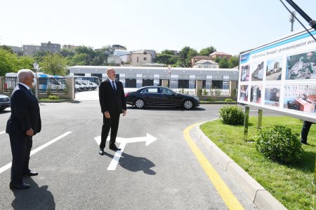 Prezident “Binəqədi” yarımstansiyasının açılışında - 