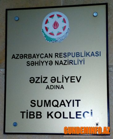 Sumqayıt Tibb Kollecində inanılmaz talan 