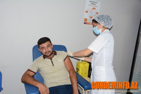 Tərtərdə “COVİD-19”-a qarşı vaksinasiya prossesi davam edir