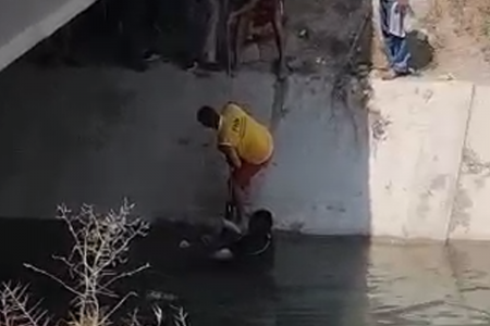 Samur-Abşeron su kanalında bir nəfər batıb - 