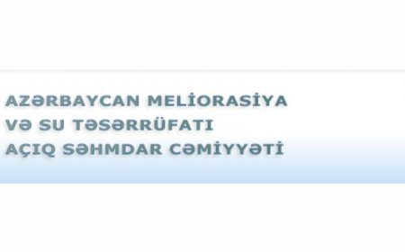 “Azərbaycan Meliorasiya və Su Təsərrüfatı”nın mənfəəti 8% artıb