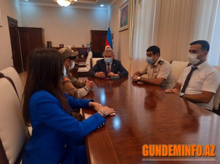 Vətən müharibəsi iştirakçısının medalı təqdim olunub